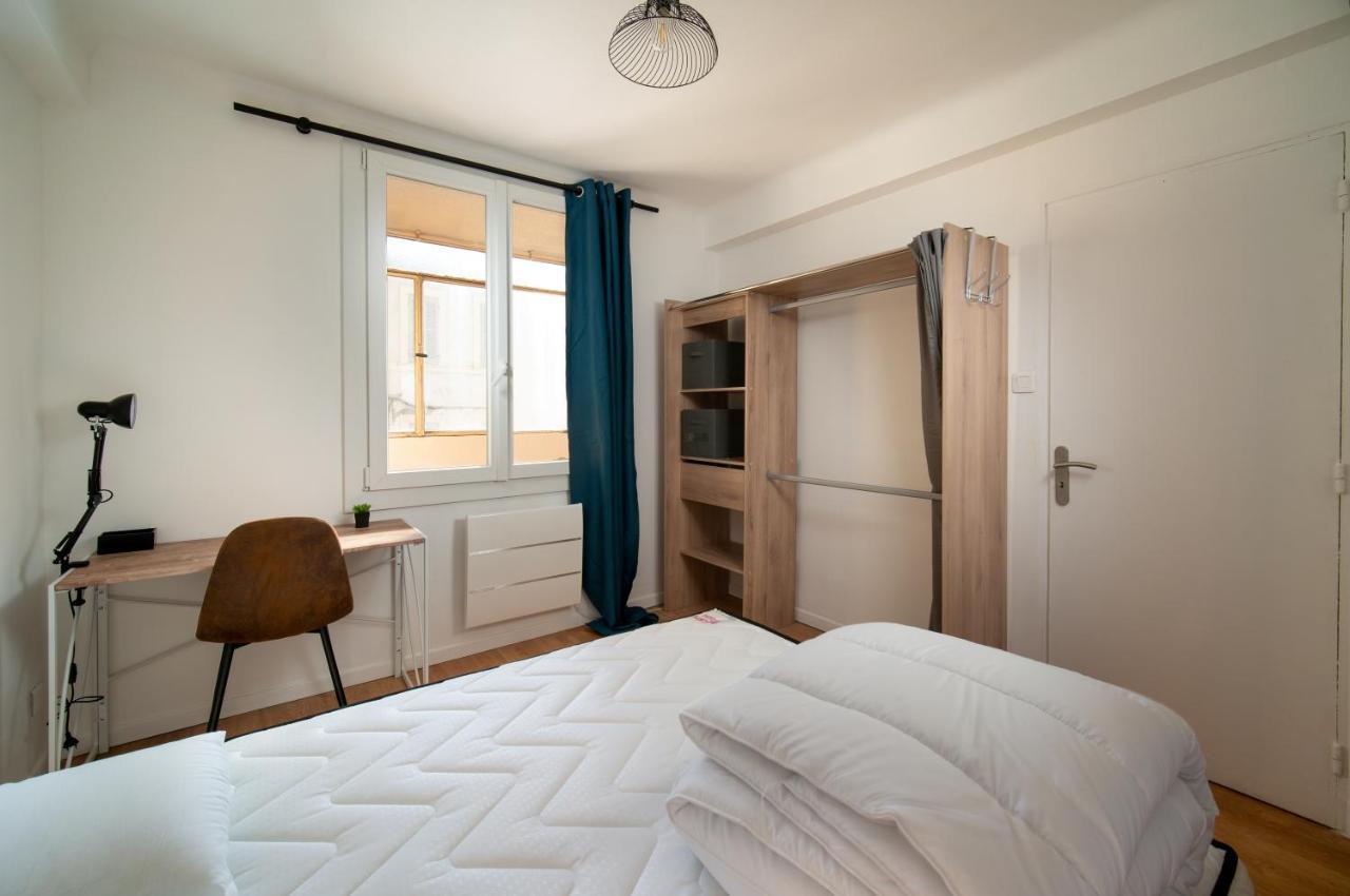 Grand Appartement 3 Chambres Avec Clim Et Balcon Марсель Экстерьер фото